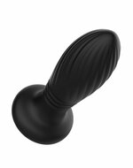 IY Tainy - Stotende Buttplug met Ledverlichting en Afstandsbediening - Zwart