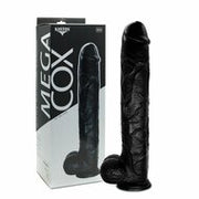 Kiotos Cox Mega Dildo Nr. 9 - 48 x 8 cm - Zwart