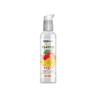 Swiss Navy - 4 in 1 Playful Flavors - Likbaar en Verwarmend Glijmiddel en Massage - Mango - 118 ml