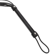 Rimba - BDSM Flogger met Rozen - Zwart/Rood