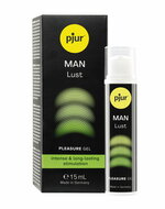 Pjur MAN Lust - Pleasure Gel - Stimulatie op Waterbasis - 15 ml
