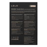 Lelo - Enigma Double Sonic - Drievoudige stimulatie - App Control - Paars