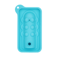 LoveToy - Siliconen IJsblokjesvorm - Mini Penis - Blauw