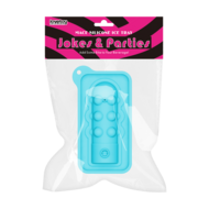 LoveToy - Siliconen IJsblokjesvorm - Mini Penis - Blauw