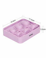 LoveToy - Siliconen IJsblokjesvorm - Buttplug Set - Lila