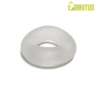 BRUTUS ICE - Silasoft Ergo Cockring - Transparant