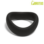 BRUTUS - Ergo - Siliconen Cockring - Zwart