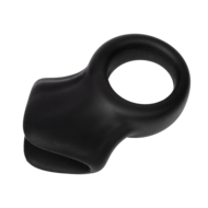 Rimba - Siliconen Cockring met Mondje voor Clitoris Stimulatie