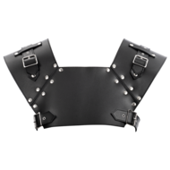 Rimba - Lederen Gladiator Borstharnas - Zwart