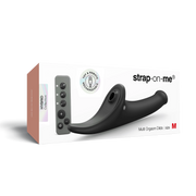 Strap-On-Me - Multi Orgasm Dildo - Strapless Strap-on met Luchtdruk Stimulatie - Zwart