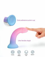 Love to Love - Utopia - Dildolls - Gladde Dildo - Roze/Violet/Blauw - Maat M
