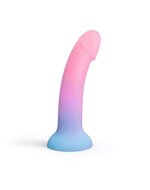 Love to Love - Utopia - Dildolls - Gladde Dildo - Roze/Violet/Blauw - Maat M
