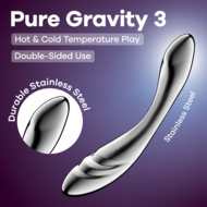 Satisfyer - Pure Gravity 3 - RVS Dildo