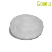 BRUTUS ICE - Silasoft Fat Donut Cockring - Transparant