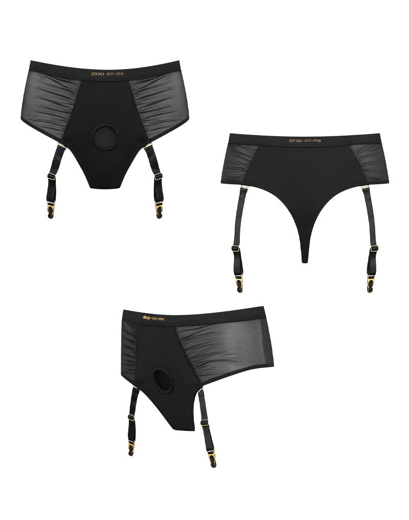 Strap-On-Me - Idylle - Strap-On Harnas - Zwart-Erotiekvoordeel.nl