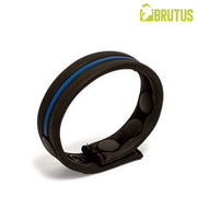Brutus - Neopreen Cockstrap - Verstelbaar met drukknopen - Zwart/Blauw