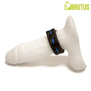 Brutus - Neopreen Cockstrap - Verstelbaar met drukknopen - Zwart/Blauw