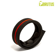 Brutus - Neopreen Cockstrap - Verstelbaar met drukknopen - Zwart/Rood