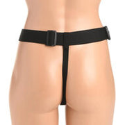 Master Series - P-Spot Plugger - 3 Anaal Pluggen met Harnas - Zwart