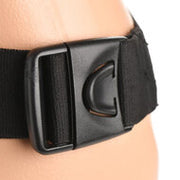 Master Series - P-Spot Plugger - 3 Anaal Pluggen met Harnas - Zwart