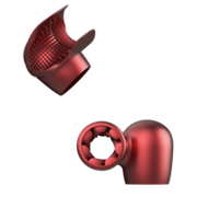 ManWan - Man.Wand Edgy - Wand Vibrator voor Haar & Hem - Red Velvet