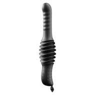 Dorcel - Deep Orgasm - Stotende Vibrator - Verwarmend - Met Zuignap - Zwart