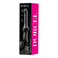 Dorcel - Deep Orgasm - Stotende Vibrator - Verwarmend - Met Zuignap - Zwart