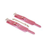 Liebe Seele - Lustre Rosa - Lederen Polsboeien - Parelmoer Roze