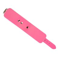 Liebe Seele - Lustre Rosa - Lederen Polsboeien - Parelmoer Roze