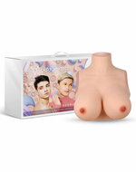 Bodymatch - Boodie - Realistische Siliconen Borstprothese - Lichte Huidskleur - Cup E