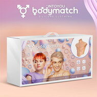 Bodymatch - Boomax - Hyperrealistisch Siliconen Mannelijk Bovenlichaam - Lichte Huidskleur - Maat L