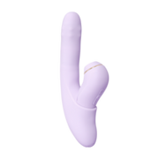 Svakom - DuoGlow - Stotende en Roterende Kralen Vibrator met Pulserende`Stimulator - Lila
