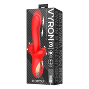 IY Vyron - Stotende & Knabbelende Vibrator - Rood