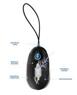 Zeus - E-Stim Pro Siliconen Vibrerend Ei met Afstandsbediening