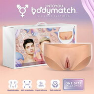 Bodymatch - Bexly - Realistische Siliconen Onderlichaam met Vagina - One Size - Lichte Huidskleur