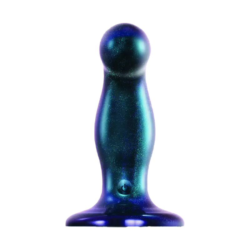 Strap-On-Me - Vibrerende Vingerende Dildo - Maat M - Blauw