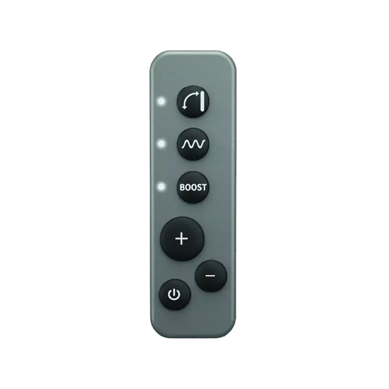 Strap-On-Me - Vibrerende Vingerende Dildo - Maat M - Blauw