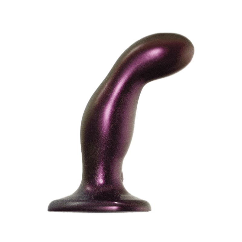 Strap-On-Me - Vibrerende Vingerende Dildo - Maat M - Paars