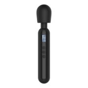 Rimba - Sensual Nights SN10 - Medium Wand Vibrator - Massager - Zwart
