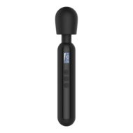 Rimba - Sensual Nights SN10 - Medium Wand Vibrator - Massager - Zwart