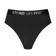 Strap-On-Me - Idole - Strap-On Harnas Slip - Zwart - Maat S