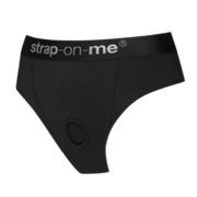 Strap-On-Me - Idole - Strap-On Harnas Slip - Zwart - Maat S