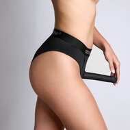 Strap-On-Me - Idole - Strap-On Harnas Slip - Zwart - Maat M
