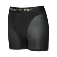 Strap-On-Me - Halo - Strap-On Harnas Broekje - Zwart - Maat M