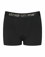 Strap-On-Me - Allure - Strap-On Harnas Short - Zwart - Maat M