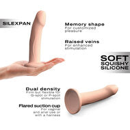Dorcel - Real Pleasure - Stijlvolle Siliconen Dildo - Lichte Huidskleur - Maat S