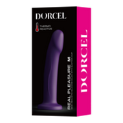 Dorcel - Real Pleasure - Stijlvolle Siliconen Dildo - Paars - Maat M