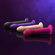 Dorcel - Real Pleasure - Stijlvolle Siliconen Dildo - Paars - Maat M