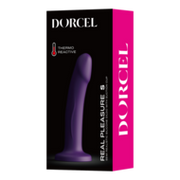 Dorcel - Real Pleasure - Stijlvolle Siliconen Dildo - Paars - Maat S