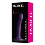 Dorcel - Real Pleasure - Stijlvolle Siliconen Dildo - Paars - Maat S
